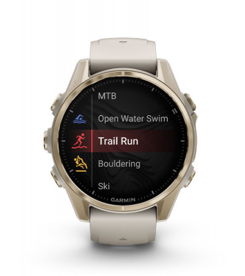 Garmin Fenix 8 43mm Amoled Whitestone [010-02903-00] cecha