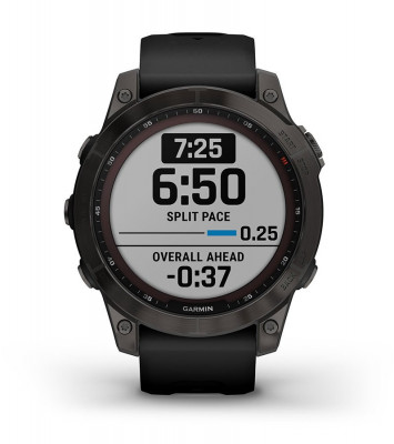 Cechy Garmin Fenix 7 Sapphire Solar Tytanowo-szary [010-02540-21]