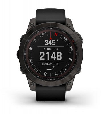 Cechy Garmin Fenix 7 Sapphire Solar Tytanowo-szary [010-02540-21]