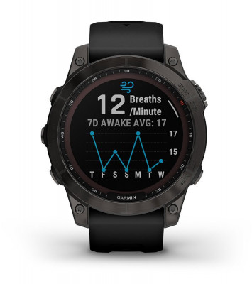 Cechy Garmin Fenix 7 Sapphire Solar Tytanowo-szary [010-02540-21]