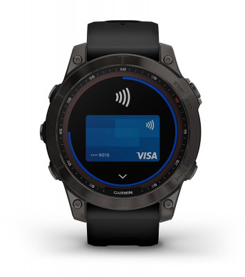 Zaleta Garmin Fenix 7 Sapphire Solar Tytanowo-szary [010-02540-21]