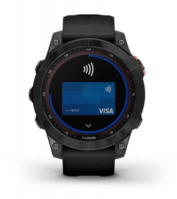 Garmin Fenix 7 Solar Niebieskoszary z czarnym paskiem [010-02540-11] funkcjonalność