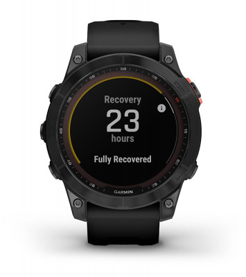 Garmin Fenix 7 Solar Niebieskoszary z czarnym paskiem [010-02540-11] funkcjonalność