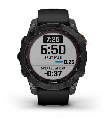 Garmin Fenix 7 Solar Niebieskoszary z czarnym paskiem [010-02540-11] - zalety