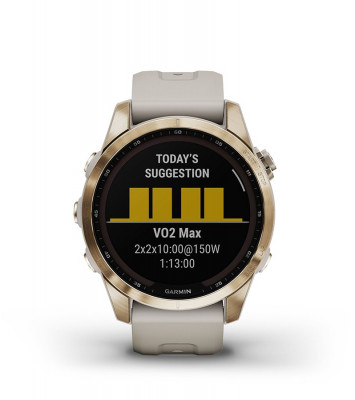 Garmin Fenix 7s Sapphire Solar Ciemnobrązowy tytan z szarym paskiem [010-02539-29] - przewagi