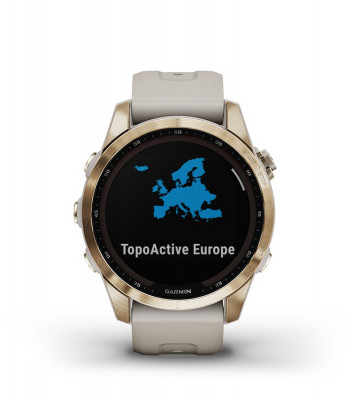 Garmin Fenix 7s Sapphire Solar Ciemnobrązowy tytan z szarym paskiem [010-02539-29] funkcjonalność