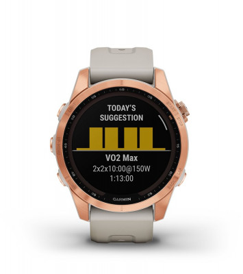 Garmin Fenix 7s Solar Niebieskoszary z czarnym paskiem [010-02539-13] - zalety