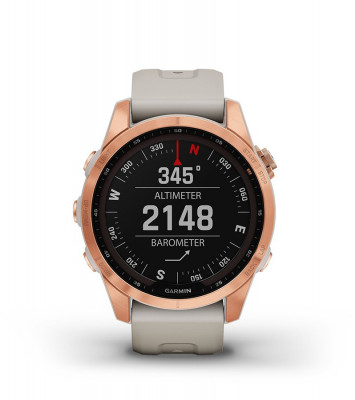 Garmin Fenix 7s Solar Niebieskoszary z czarnym paskiem [010-02539-13] funkcjonalność