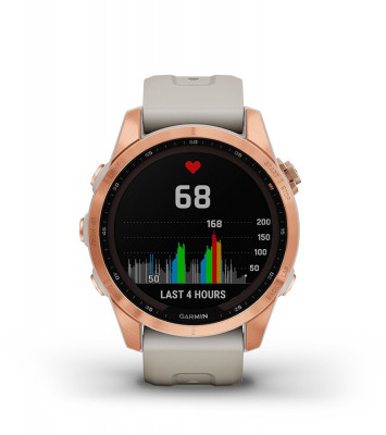 Funkcja Garmin Fenix 7s Solar Niebieskoszary z czarnym paskiem [010-02539-13]