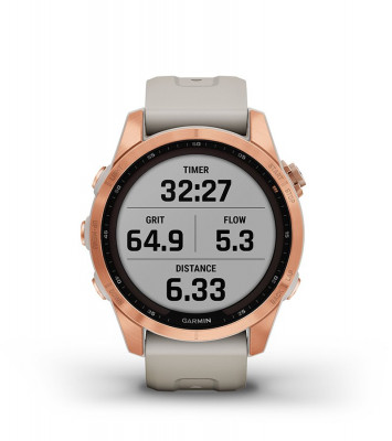 Funkcje Garmin Fenix 7s Solar Niebieskoszary z czarnym paskiem [010-02539-13]