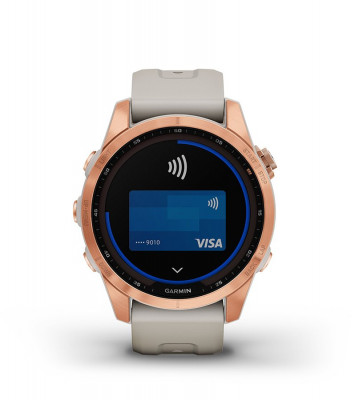 Zaleta Garmin Fenix 7s Solar Niebieskoszary z czarnym paskiem [010-02539-13]