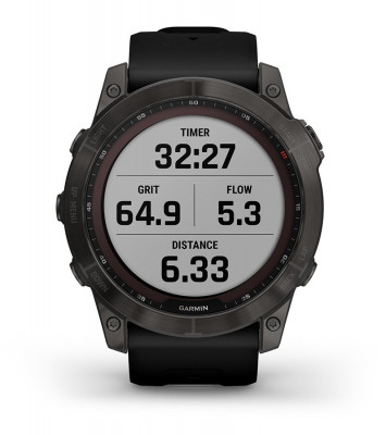 Przewaga Garmin Fenix 7x Sapphire Solar Czarny Tytan [010-02541-23]