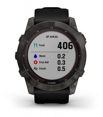 Garmin Fenix 7x Sapphire Solar Czarny Tytan [010-02541-23] - zalety