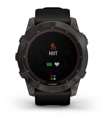 Cechy Garmin Fenix 7x Sapphire Solar Czarny Tytan [010-02541-23]
