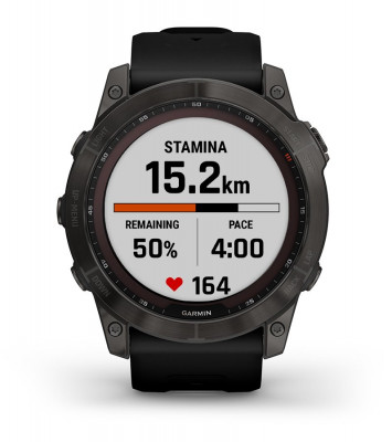 Garmin Fenix 7x Sapphire Solar Czarny Tytan [010-02541-23] funkcjonalność