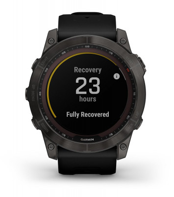 Zaleta Garmin Fenix 7x Sapphire Solar Czarny Tytan [010-02541-23]