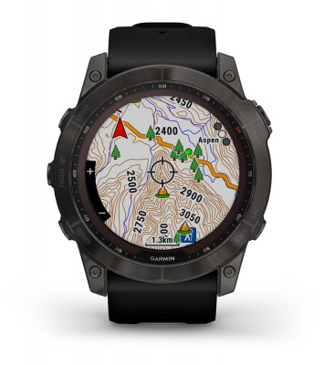 Garmin Fenix 7x Sapphire Solar Czarny Tytan [010-02541-23] funkcjonalność