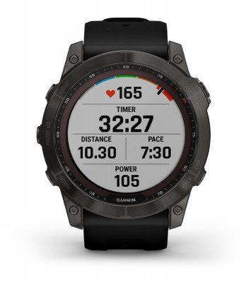 Garmin Fenix 7x Sapphire Solar Czarny Tytan [010-02541-23] funkcjonalność