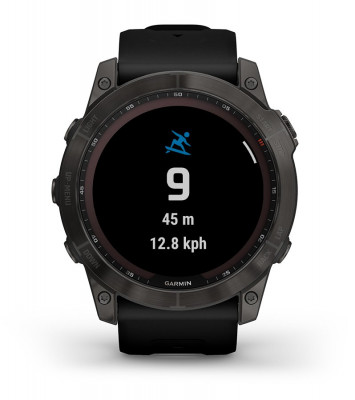 Zaleta Garmin Fenix 7x Sapphire Solar Czarny Tytan [010-02541-23]