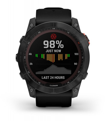 Garmin Fenix 7x Solar Niebieskoszary z czarnym paskiem [010-02541-01] funkcjonalność