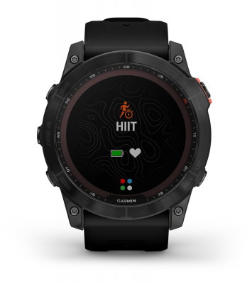 Cechy Garmin Fenix 7x Solar Niebieskoszary z czarnym paskiem [010-02541-01]