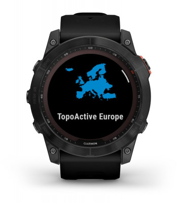 Funkcje Garmin Fenix 7x Solar Niebieskoszary z czarnym paskiem [010-02541-01]