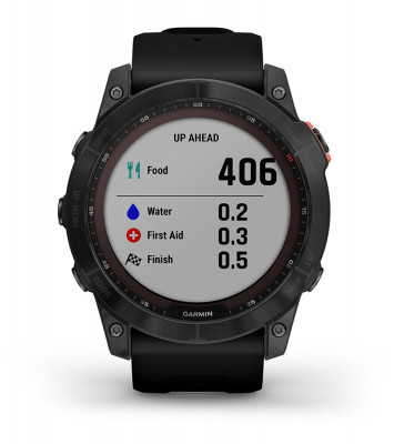 Garmin Fenix 7x Solar Niebieskoszary z czarnym paskiem [010-02541-01] - przewagi