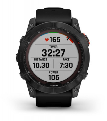 Garmin Fenix 7x Solar Niebieskoszary z czarnym paskiem [010-02541-01] funkcjonalność