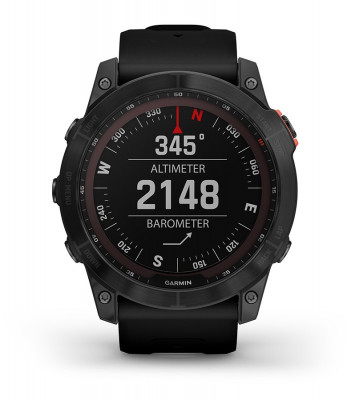 Zaleta Garmin Fenix 7x Solar Niebieskoszary z czarnym paskiem [010-02541-01]