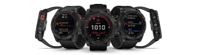 Funkcja Garmin Fenix 7x Solar Niebieskoszary z czarnym paskiem [010-02541-01]