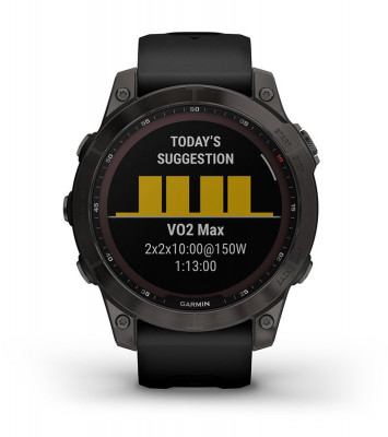 Przewaga Garmin Fenix 7 Sapphire Solar Jasnoniebieski Tytan