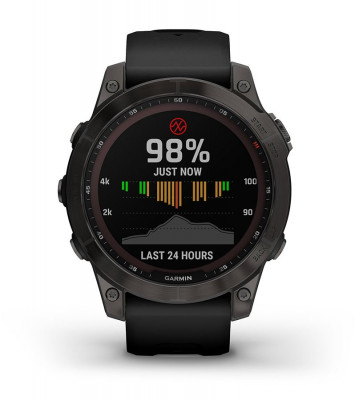 Zaleta Garmin Fenix 7 Sapphire Solar Jasnoniebieski Tytan