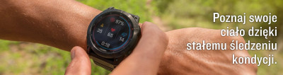 Garmin Fenix 7 Sapphire Solar Jasnoniebieski Tytan cecha