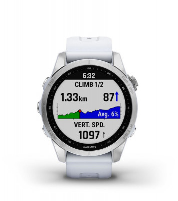 Zaleta Garmin Fenix 7s Biały 