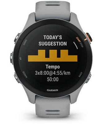 Cechy Garmin Forerunner 255s Powder Grey [010-02641-12]