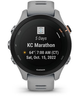 Przewaga Garmin Forerunner 255s Powder Grey [010-02641-12]