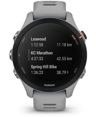 Cechy Garmin Forerunner 255s Powder Grey [010-02641-12]