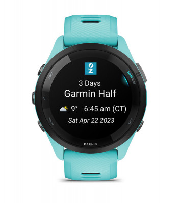 Funkcja Garmin Forerunner 265 Mleczny Kwarc [010-02810-11]