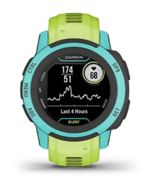 Funkcja Garmin Instinct 2S Surf