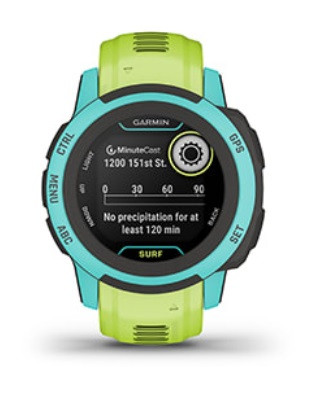 Funkcja Garmin Instinct 2S Surf