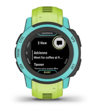 Atrybuty Garmin Instinct 2S Surf