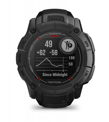 Zaleta Garmin Instinct 2X Solar Tactical Edition Czarny 010-02805-03