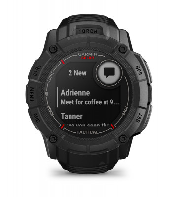 Garmin Instinct 2X Solar Tactical Edition Czarny 010-02805-03 cecha