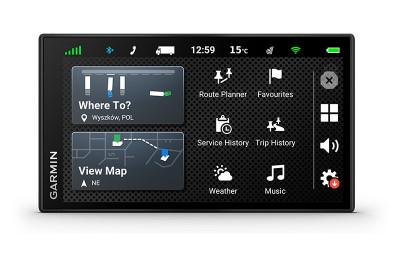 Garmin Dezl LGV610 [010-02738-15] funkcjonalność