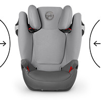 Cybex Solution M-Fix 15-36 kg - zalety
