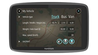 Atrybuty Tomtom GO Professional 6250 Lifetime Traffic Wifi EU 