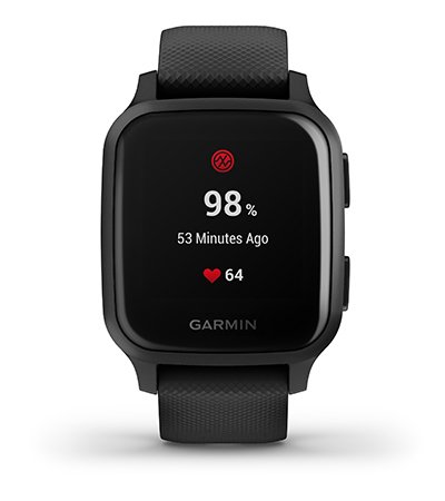 GARMIN VENU SQ ブラック Garmin Venu® Sq – Music | Zegarek fitness